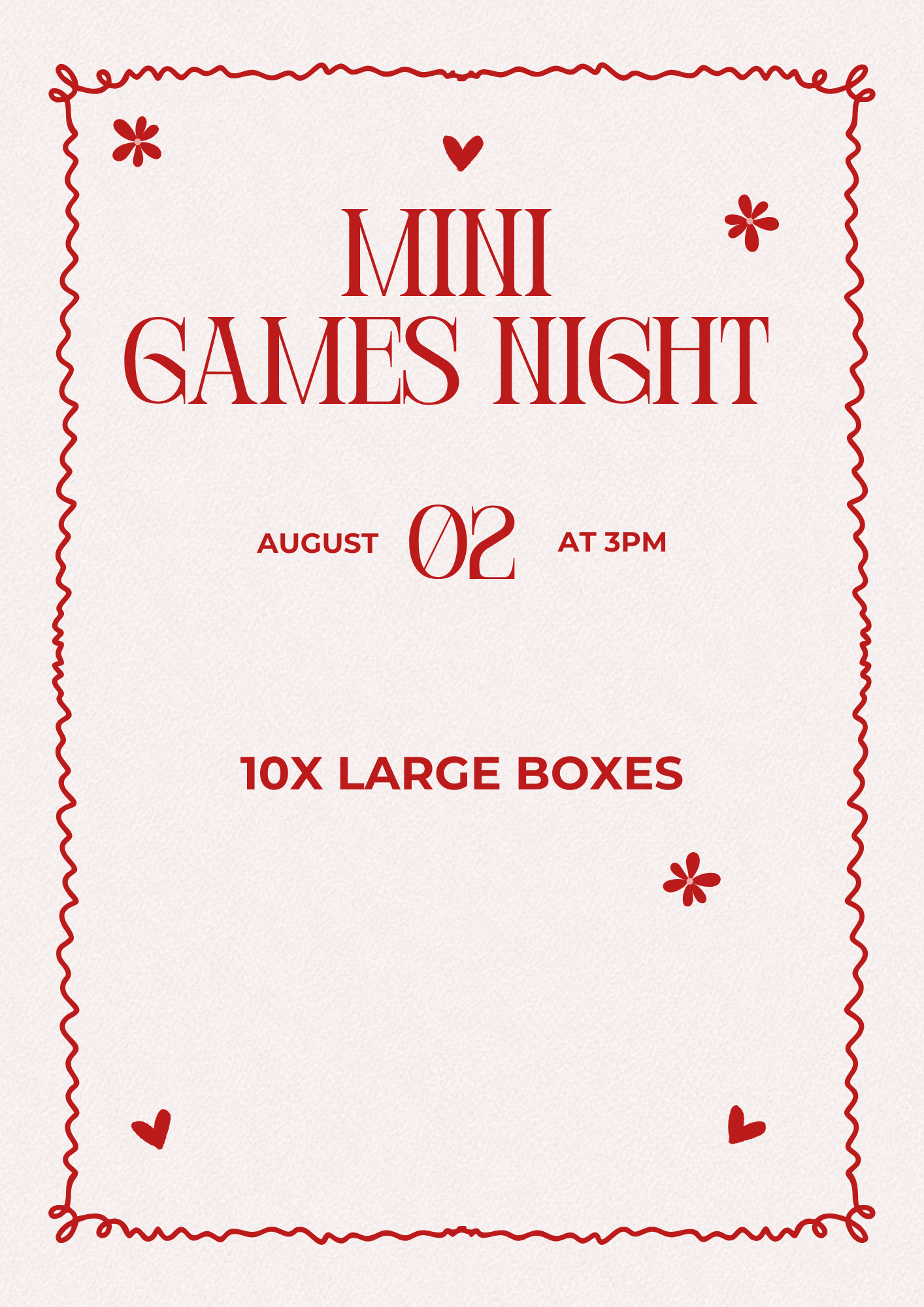 Mini Games Night