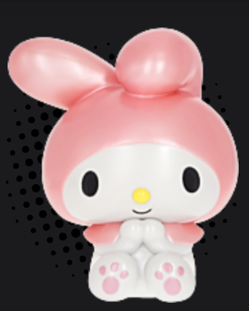 My Melody Partial Rhinestone Coin Bank – Pre Order