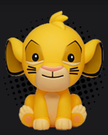Simba Partial Rhinestone Coin Bank – Pre Order