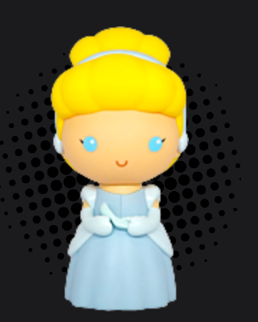 Disney Princesses Partial Rhinestone Coin Bank – Pre Order