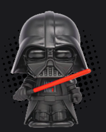 Dark Vader Partial Rhinestone Coin Bank – Pre Order