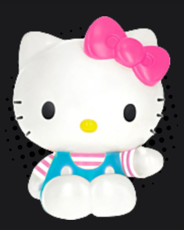 Pink Hello Kitty Partial Rhinestone Coin Bank – Pre Order