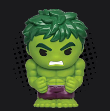 Hulk Partial Rhinestone Coin Bank – Pre Order