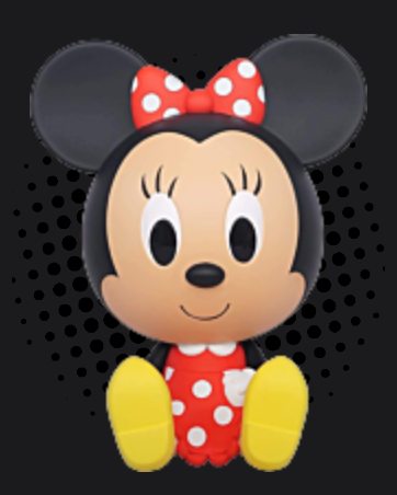 Minnie Partial Rhinestone Coin Bank – Pre Order