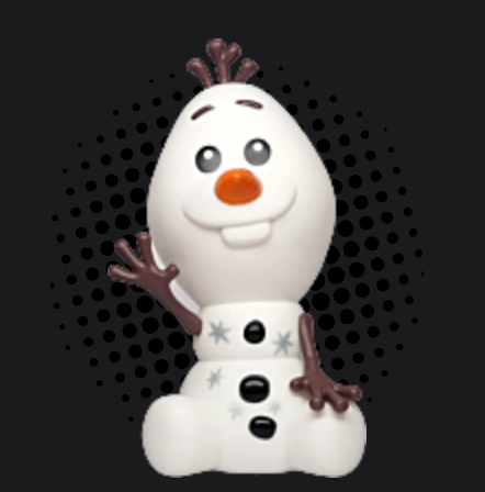 Olaf Partial Rhinestone Coin Bank – Pre Order