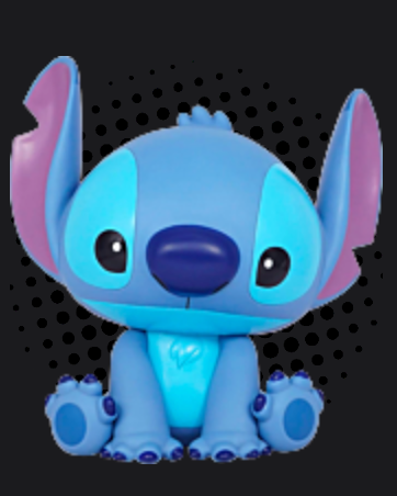 Stitch Partial Rhinestone Coin Bank – Pre Order