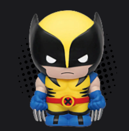 Wolverine Partial Rhinestone Coin Bank – Pre Order